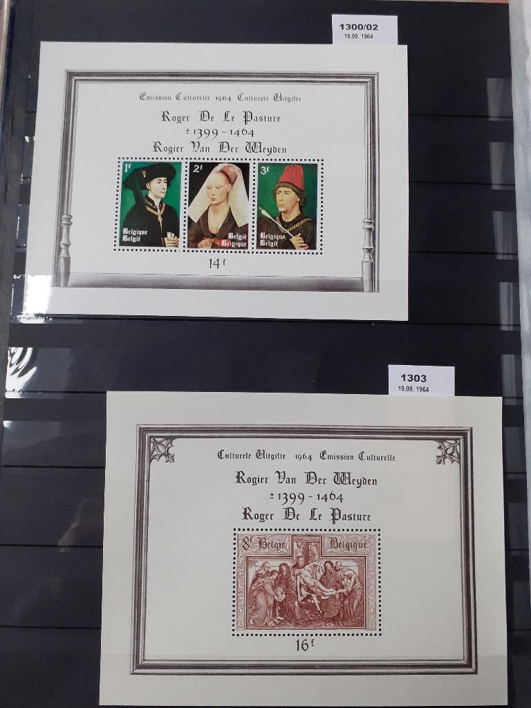 Timbres belges, Timbres & Monnaies, Timbres | Albums complets & Collections, Enlèvement