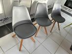 Lot 6 chaises scandinaves grise, Maison & Meubles, Cinq, Six Chaises ou plus, Utilisé