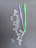Loombandjes slotjes en haakpennen, Hobby en Vrije tijd, Ophalen, Zo goed als nieuw