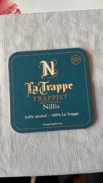 Bierviltje la trappe beschikbaar voor biedingen
