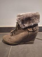 Enkellaarsjes met hak, Kleding | Dames, Beige, Ophalen of Verzenden, Zo goed als nieuw, Street One