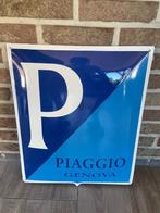 emaille reclame bord piaggio, Verzamelen, Merken en Reclamevoorwerpen, Ophalen, Nieuw, Reclamebord
