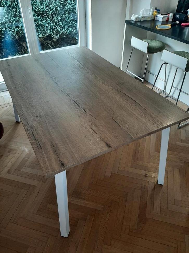 Grande table de salle à manger, Huis en Inrichting, Tafels | Eettafels, Zo goed als nieuw, Metaal, Ophalen