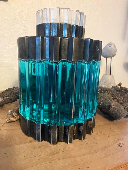 Quazar J Del pozo in glas decoratie, eau de toilette, Handtassen en Accessoires, Uiterlijk | Parfum, Zo goed als nieuw, Ophalen