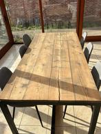 Eettafel te koop breedte 100 cm lengte 220 cm, hoogte 78cm, Huis en Inrichting, Tafels | Eettafels, Ophalen, Gebruikt