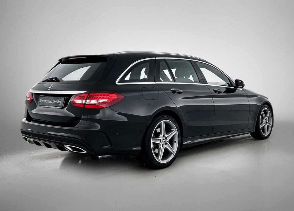 Mercedes-Benz C-klasse 180 D Break AMG Line | Navigatie | Pa, Auto's, Gebruikt, 4 cilinders, 116 pk, Traction-control