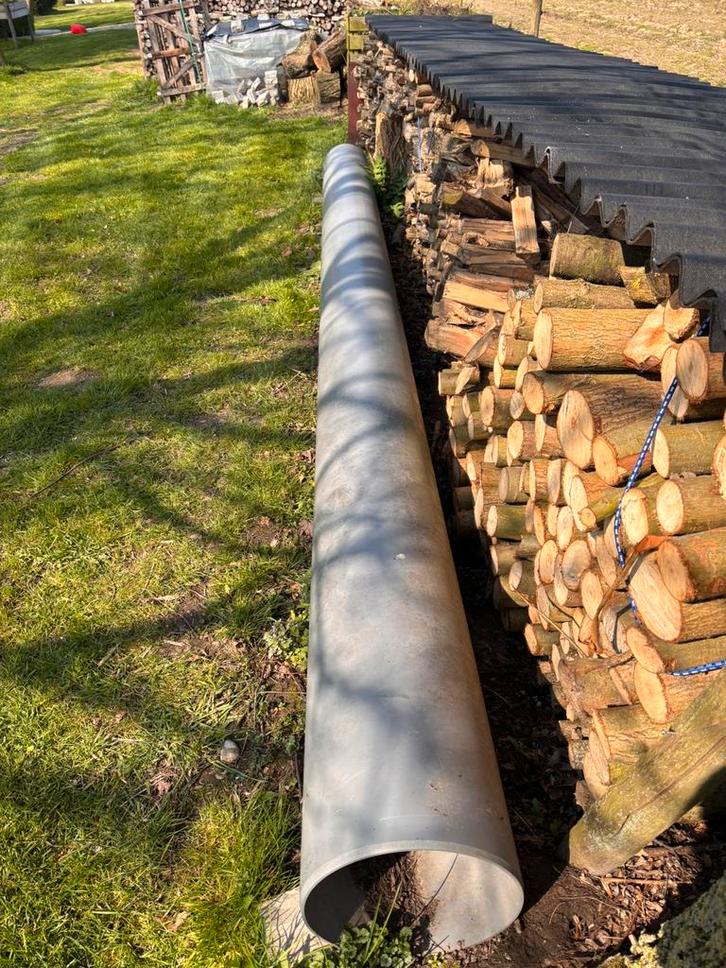 Rioolbuis PVC Dyka, Doe-het-zelf en Bouw, Buizen en Afvoer, Zo goed als nieuw, PVC, Ophalen