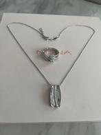 Nieuwe zilveren set Nona silver 925, Handtassen en Accessoires, Kettingen, Ophalen of Verzenden, Zo goed als nieuw