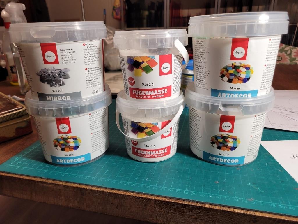 mozaïek, Ophalen, Zo goed als nieuw