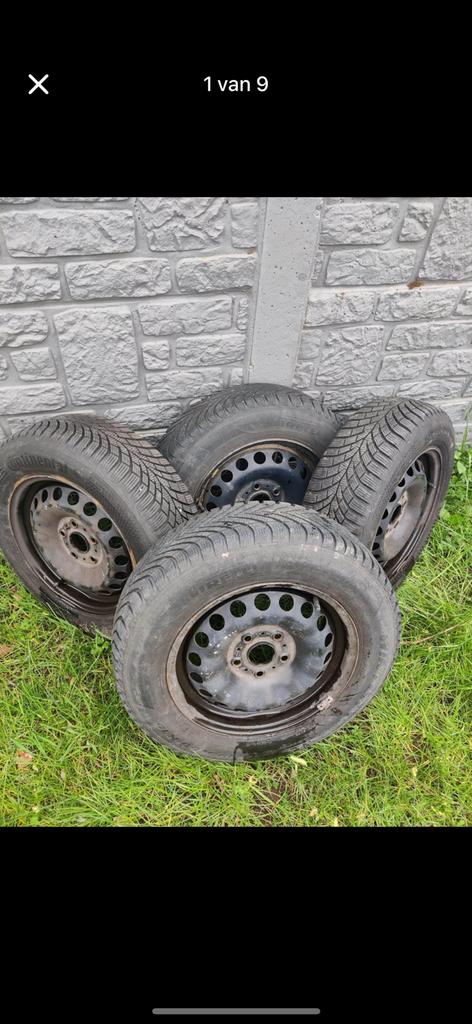 Winter en zomerbanden pirelli/viking 195/75 r15, Enlèvement, Pneus été, Jante(s)