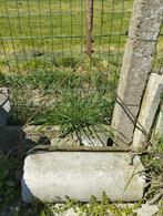 Rouleau à gazon en véritable pierre bleue, Jardin & Terrasse, Enlèvement, Utilisé