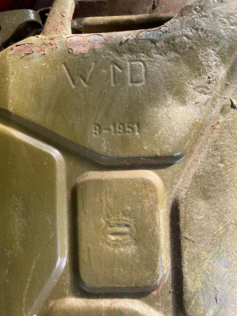 Engelse jerrycans WO2, Collections, Objets militaires | Seconde Guerre mondiale, Enlèvement