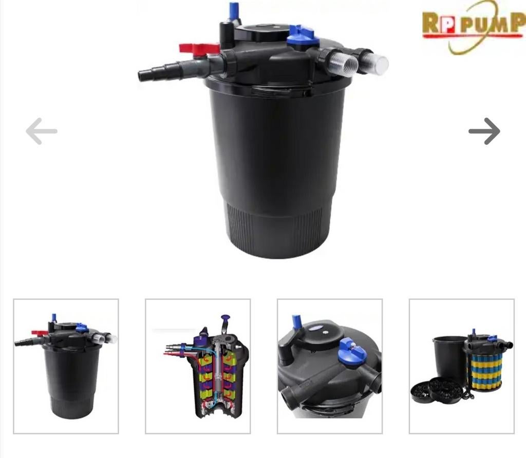 Vijver drukfilter, Tuin en Terras, Vijver-toebehoren, Ophalen