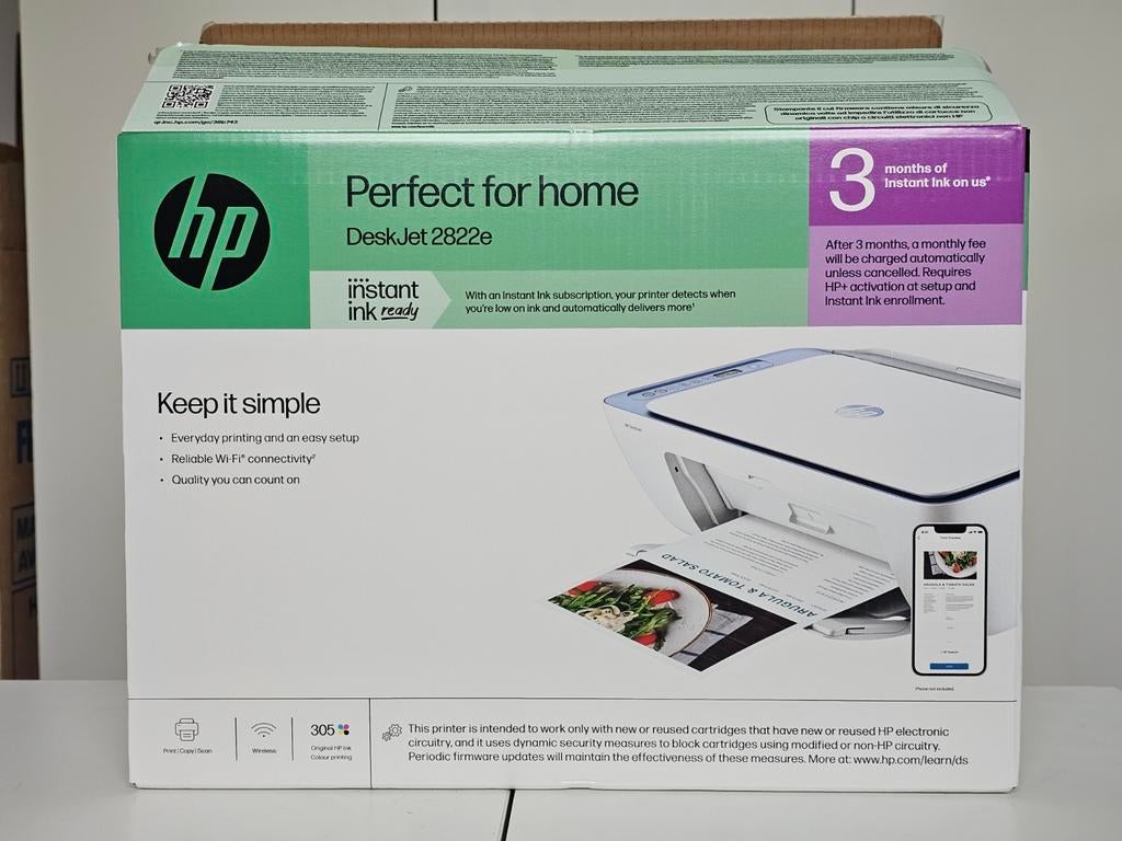 HP deskjet2822e printer, Computers en Software, Ophalen