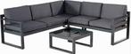 Hartman Perpignan Lounge Set Grijs - Nieuw in doos, Tuin en Terras, Ophalen, 5 zitplaatsen, Bank, Loungeset