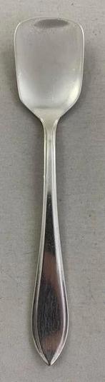 Cuillère à sucre en métal argenté Sola 1340 Point Filet 100, Maison & Meubles, Envoi, Comme neuf, Argent, Couverts en vrac