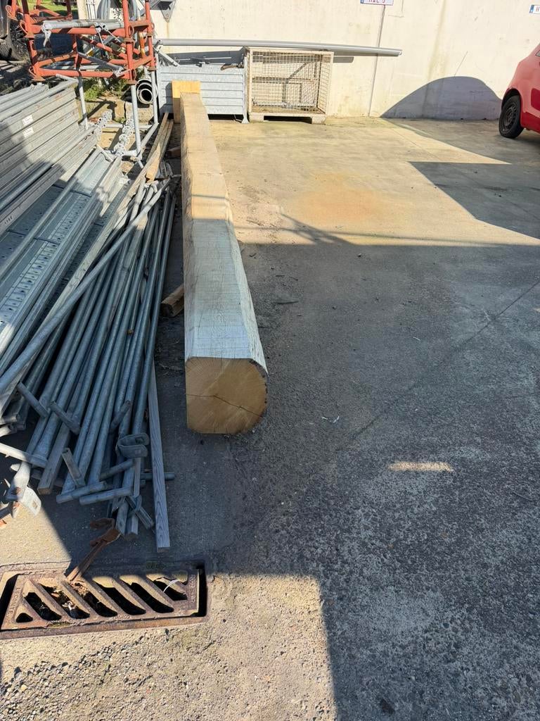 Eikenbalk, 300 cm ou plus, Enlèvement, 25 à 50 mm, Poutre