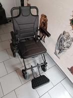 Chaise roulante électrique pliable très léger 43cm d'assise, Diversen, Rolstoelen, Ophalen, Inklapbaar, Elektrische rolstoel