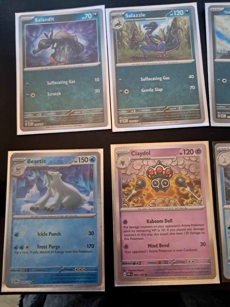 213 kaarten van Obsidian Flames, Ophalen