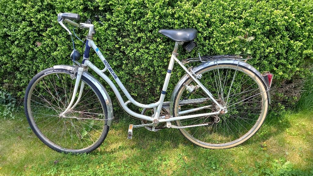 vélo vintage Motobecane pour femmes taille 50, Vélos & Vélomoteurs, Vitesses, Frein sur jante, Comme neuf, Enlèvement