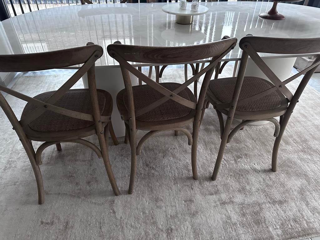 Eetkamer stoelen sarah mon, Huis en Inrichting, Stoelen, Ophalen