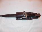 Baïonnette Fal dAfrique du Sud avec porte-baïonnette en cuir, Enlèvement ou Envoi, Armée de terre, Couteau ou Poignard