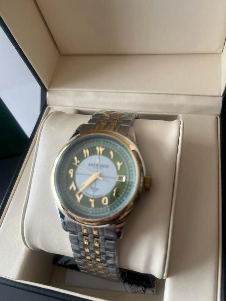 Horloge automaat Jacob Zech, Handtassen en Accessoires, Horloges | Heren, Nieuw, Polshorloge, Overige merken, Overige materialen