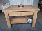 Salontafel met 2 schuiven, Huis en Inrichting, Tafels | Salontafels, Ophalen, Gebruikt, Vierkant