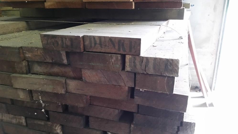 Iroko Balken - Bezorgd of Afhalen, Bricolage & Construction, Bois & Planches, Neuf, Poutre, Autres essences de bois, 300 cm ou plus