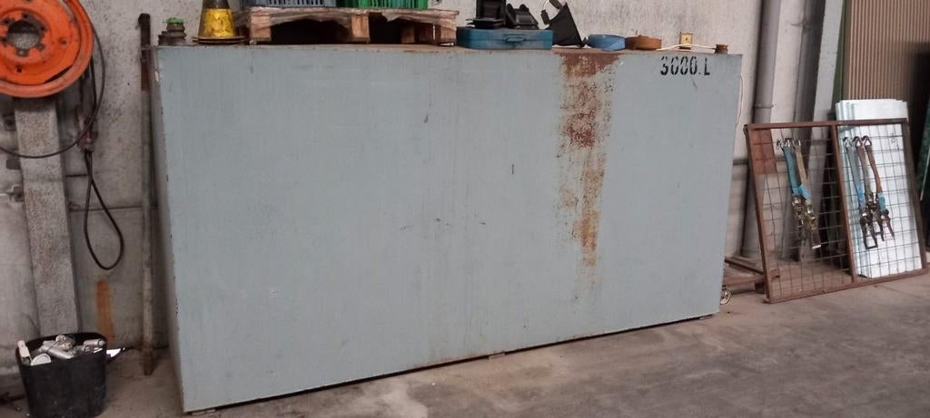 Mazouttank 3000l, Ophalen