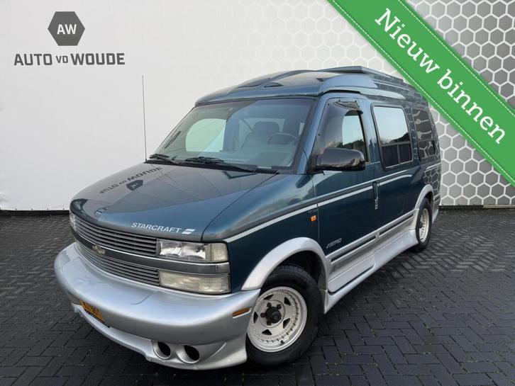 Chevrolet ASTRO 7 Persoons Trekhaak 4.3 V6 Benzine Starcraft, Caravans en Kamperen, Mobilhomes, Bedrijf, Benzine