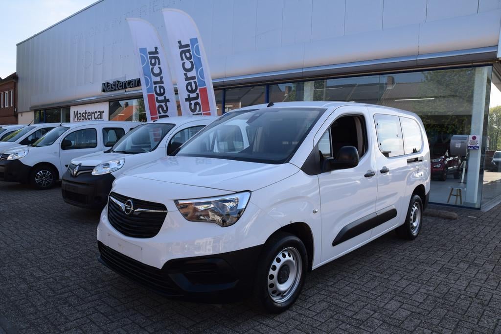 Opel Combo 1.5L BlueHdi Lang Chassis, Stof, 4 cilinders, Wit, Bedrijf