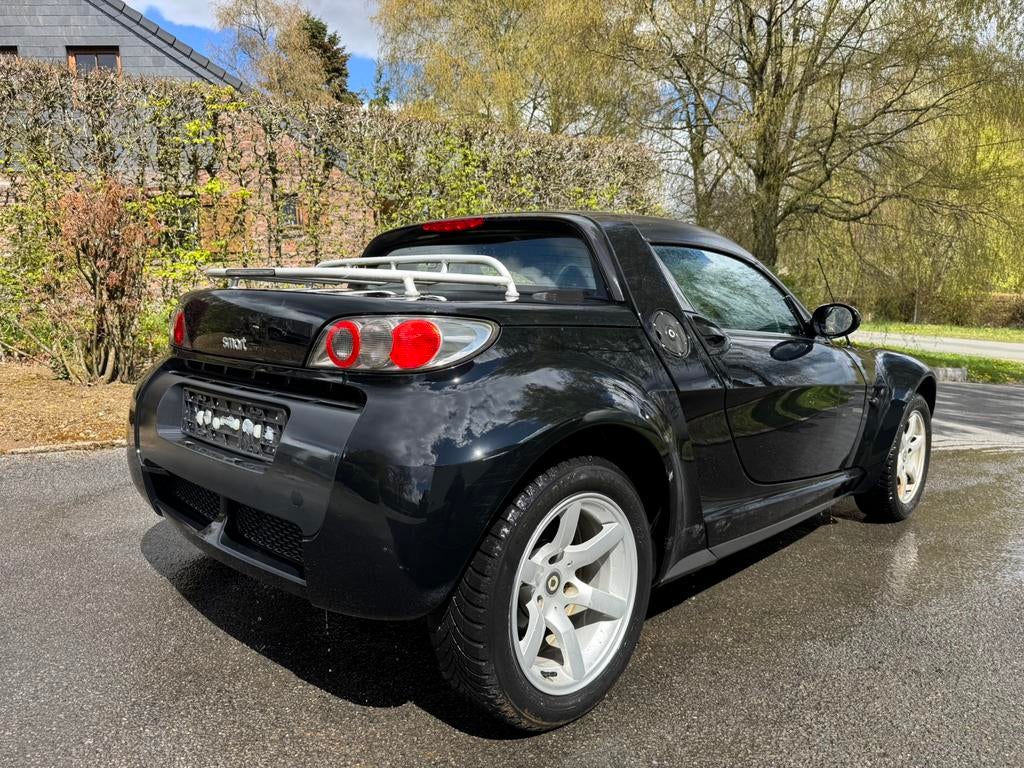 Smart Roadster 2005, Auto's, Smart, Particulier, Roadster, Benzine, Euro 4, Cabriolet, 2 deurs, Automaat, Zwart, Zwart, Stof, Achterwielaandrijving