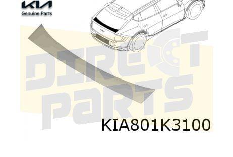 Kia EV6 afdekplaat achterklep (te spuiten) (9/21-) Origineel, Autos : Pièces & Accessoires, Carrosserie & Tôlerie, Haillon arrière