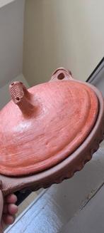 Plat tajine de cuisson en terre cuite tagra oval a saisir ↙️, Enlèvement, Comme neuf, Autres matériaux, Casserole ou Cocotte-minute