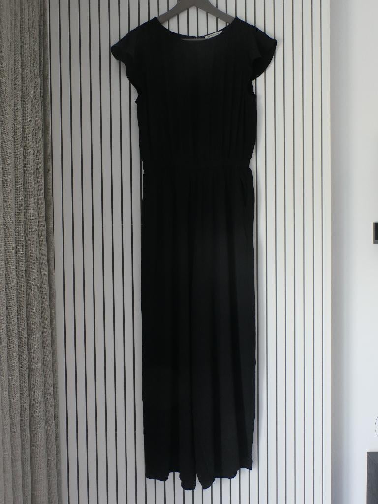 Jumpsuit Tom Tailor M, Kleding | Dames, Jumpsuits, Maat 38/40 (M), Zwart, Zo goed als nieuw, Tom Tailor