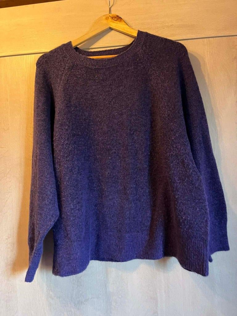 trui paars c&a xl, Kleding | Dames, Grote Maten, Ophalen of Verzenden, Zo goed als nieuw, Paars, Trui of Vest