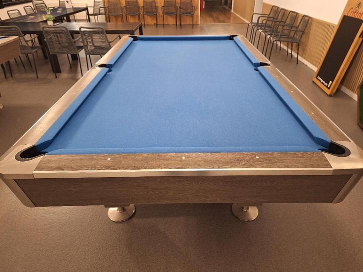 9" pooltafels, Sports & Fitness, Billards & Billards américains, Comme neuf, Table de billard, Table de billard, Enlèvement