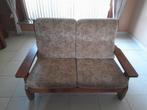 zetel 2-zit, Ophalen, Gebruikt, Klassiek eik, Tweepersoons