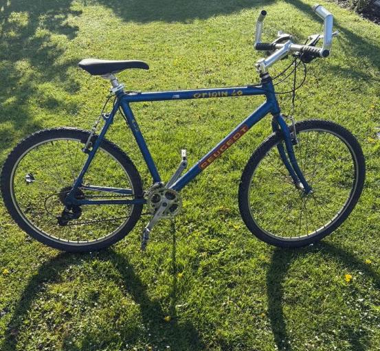 PEUGEOT ORIGIN 40 MTB VINTAGE FIETS, Vélos & Vélomoteurs, Vélos | VTT & Mountainbikes, Enlèvement, Utilisé, Hommes, VTT rigide