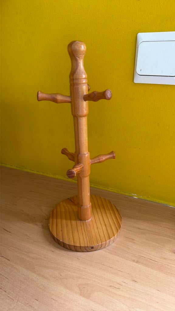 porte-tasses Casa en bois 32 de haut sur 13 cm de diamètre, Bricolage & Construction, Enlèvement ou Envoi, Comme neuf