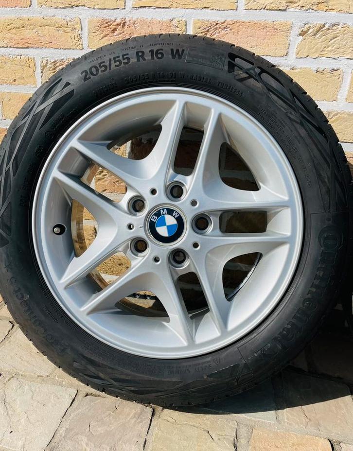 BMW BBS jantes 5x120 Style 88 e46 16 pouces et pneus, Autos : Pièces & Accessoires, Pneus & Jantes, Pneu(s), 16 pouces, Enlèvement