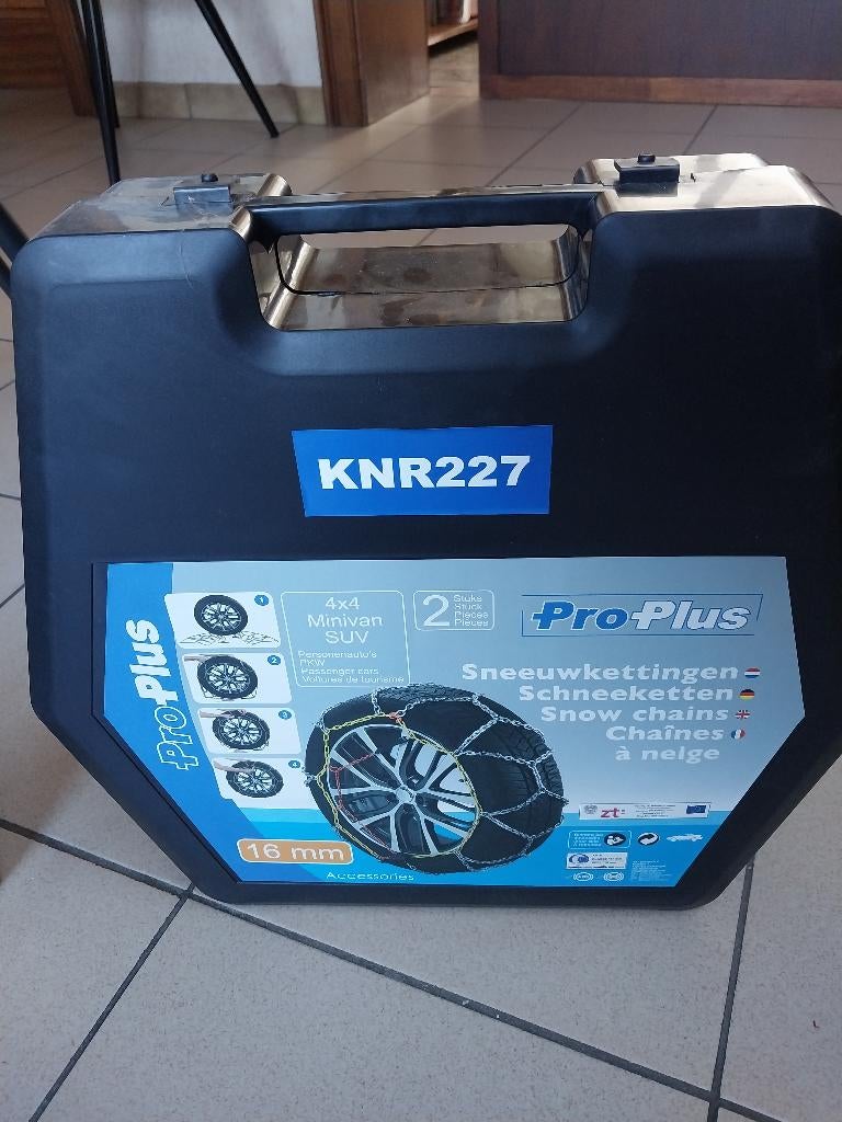 Sneeuwkettingen, Ophalen, Nieuw