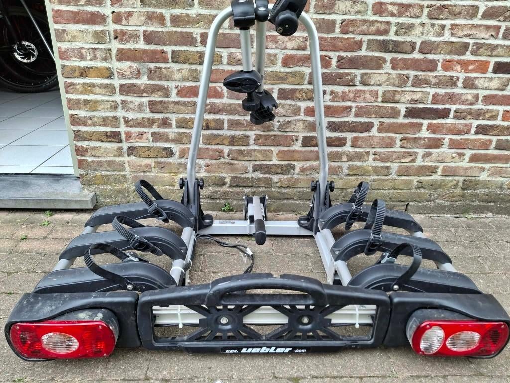 fietsdrager 3 fietsen Uebler, Auto diversen, Fietsendragers, Ophalen, Gebruikt, Trekhaakdrager