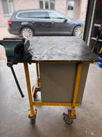Gereedschapswagen, Bricolage & Construction, Établis, Enlèvement, Utilisé, 70 à 120 cm, Étau