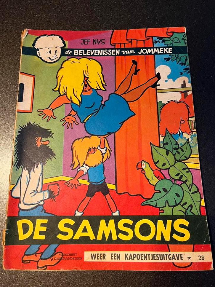 nr. 28 - De Samsons (Vroege druk, 1966) - Kapoentjesuitgave, Boeken, Strips | Comics, Gelezen, Ophalen