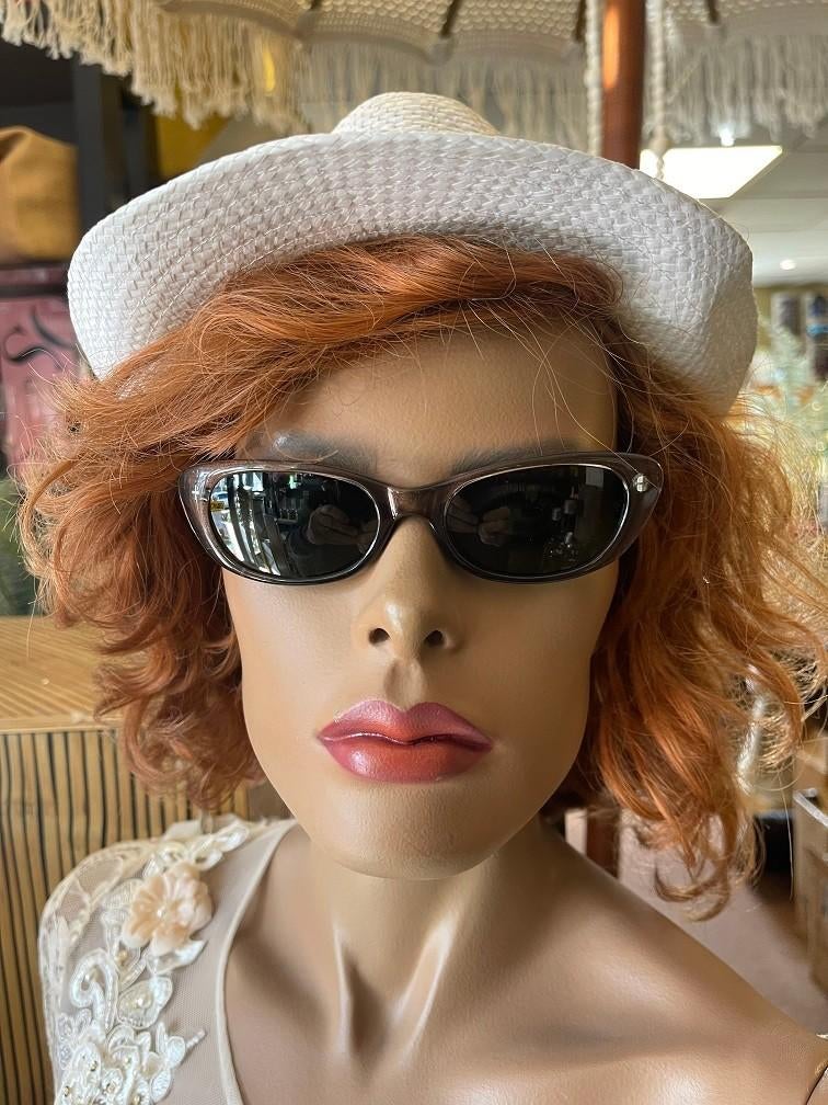 Vintage B&L Ray-ban Rituals dames zonnebril cat eye R01, Gebruikt, Zonnebril, Bruin, Ophalen of Verzenden