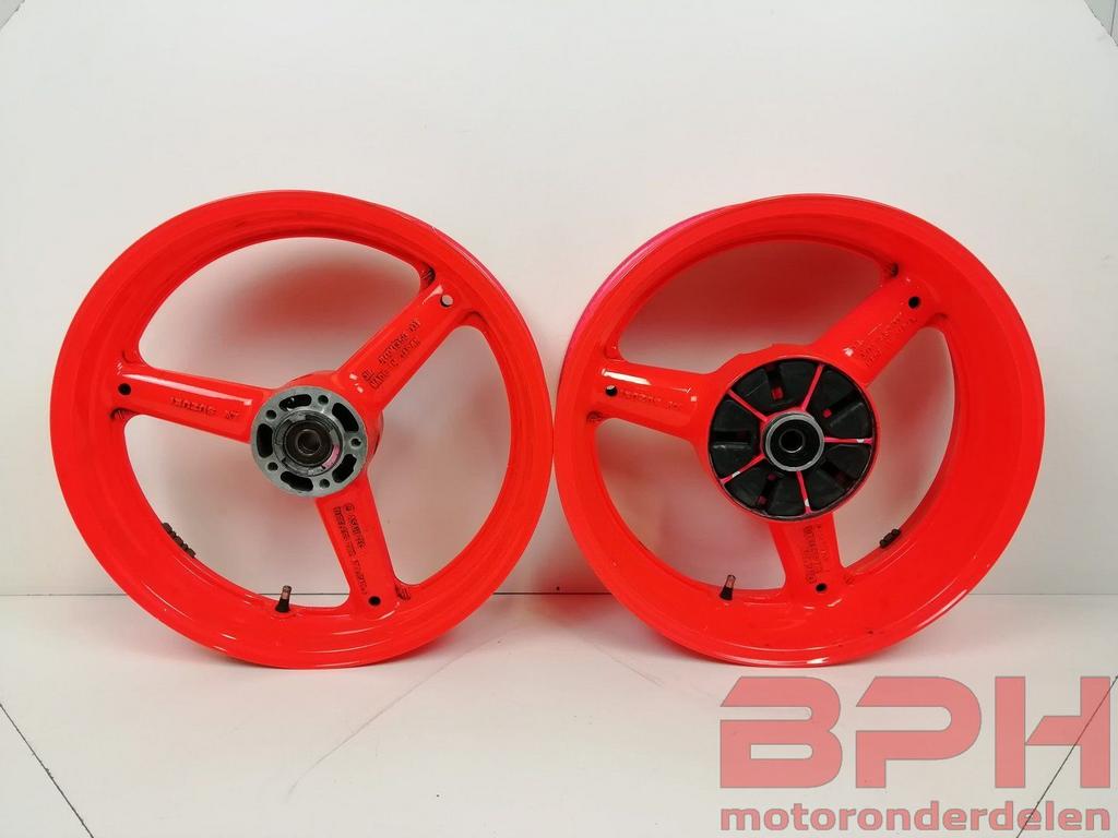 Velgen Suzuki GSX-R 750 750w 1994 t/m 1995 wiel wielen velg, Motoren, Gebruikt, -, -, Ophalen of Verzenden
