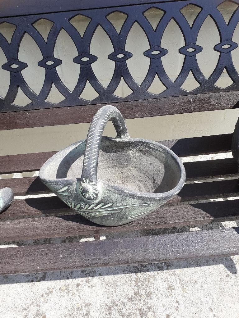 terracotta bloempotten, Ophalen, Nieuw, Steen