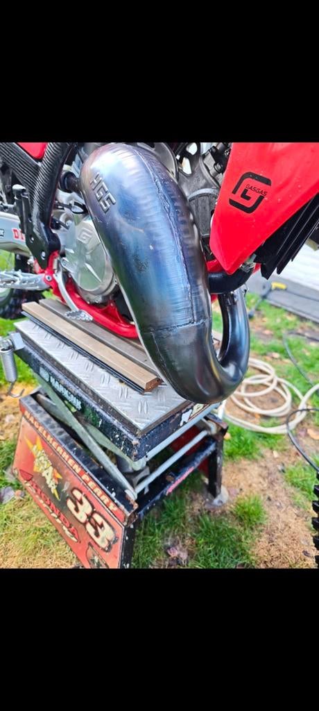 Hgs uitlaat gas gas ktm, Motoren, Ophalen of Verzenden